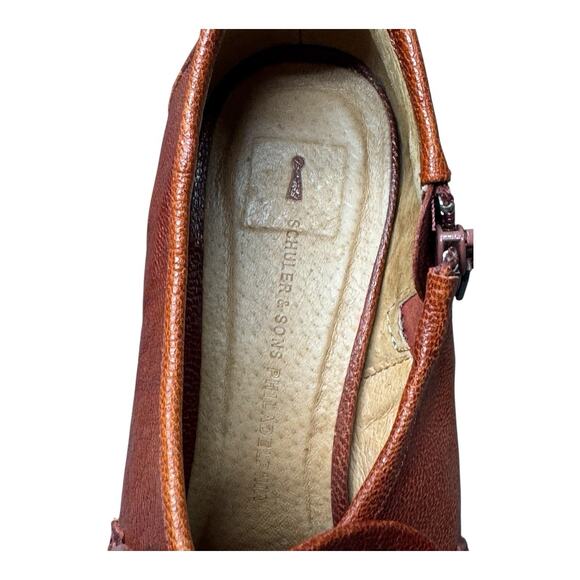 Schuler & Sons FANFARE Platform Heel Women's US 10 B Tassel Anthropologie EUC - Picture 14 of 15